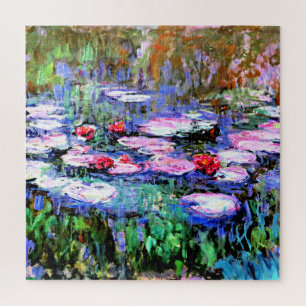 Puzzle Los Nenufares (water lilies) by Claude Monet,