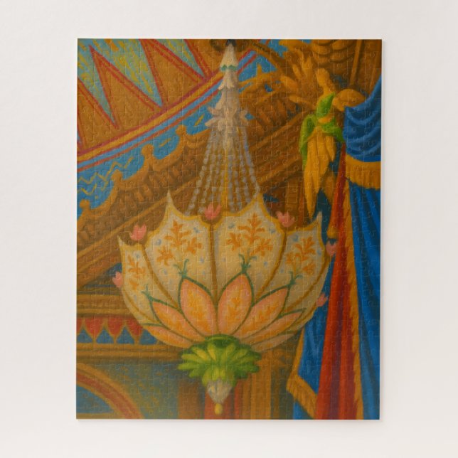 Puzzle Lotus Light - Pavilion Royal Chandelier Imprimer (Vertical)
