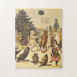 Puzzle Louis Wain Christmas Party