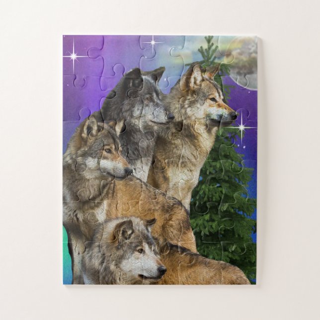 Puzzle Loup (Vertical)
