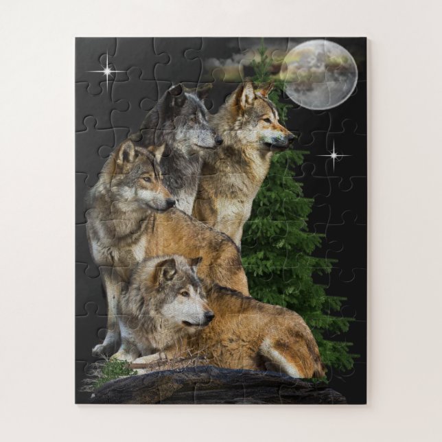 Puzzle Loup (Vertical)