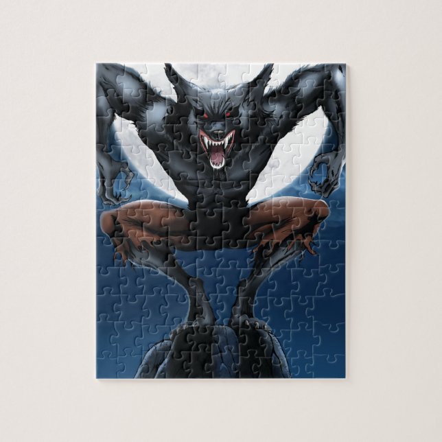 Puzzle Loup-garou (Vertical)