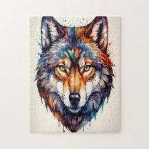 Loup majestueux