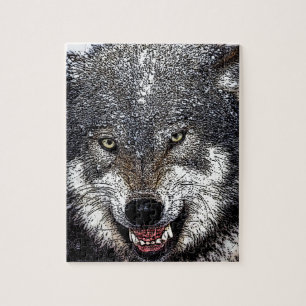Puzzle Loup sauvage