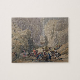 Puzzle L'ouverture dans le passage étroit au-dessus du