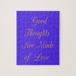 Puzzle Love Create Your Own Good Thoughts