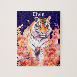 Puzzle Love Tigers Ne regarde pas plus loin