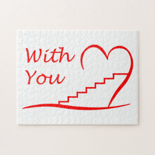 Puzzle Love You, avec toi, les escaliers