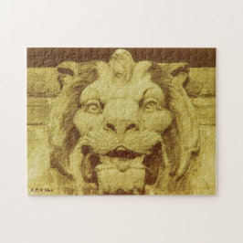 Puzzle - Löwenkopf