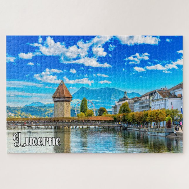 Puzzle Lucerne, Suisse (Horizontal)