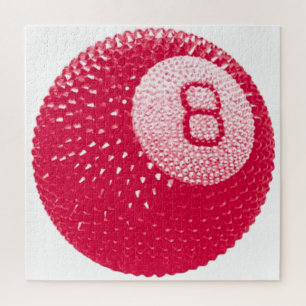 Puzzle Lucky Disco 8 Rose, Lucky Disco Ball, Art Funky