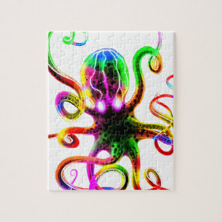 Puzzle Lueur de Kraken d'arc-en-ciel