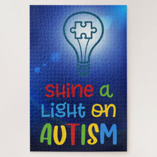 Puzzle Lumière sur l'autisme