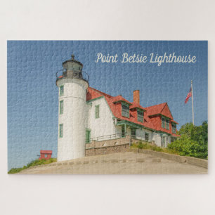 Puzzle Lumière sur le phare de Point Betsie dans le Mich