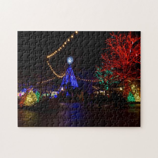 Puzzle Lumières de Noël en abondance (Horizontal)
