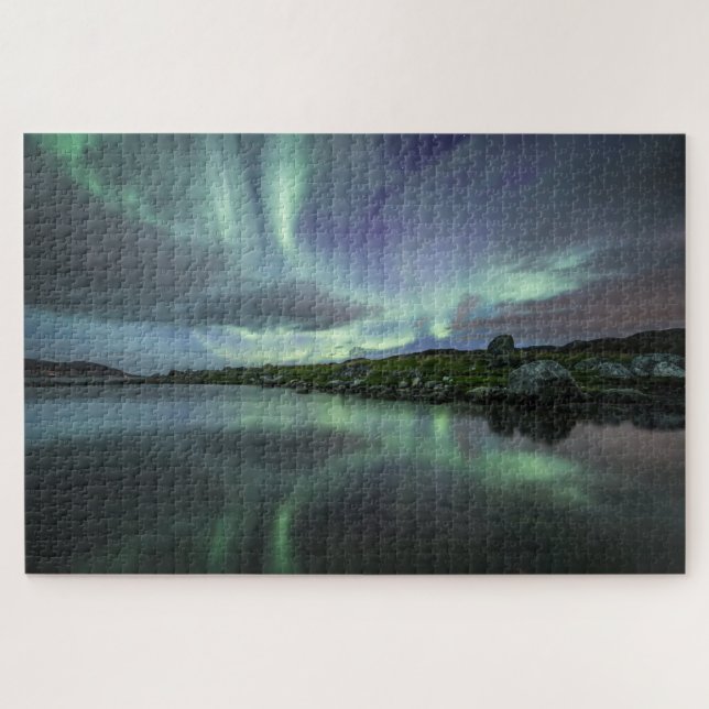 Puzzle Lumières du Nord Scandinavie (Horizontal)