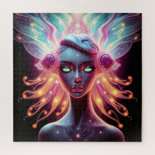 Puzzle Lumina Portrait Fairy - Imaginaire Ethérée Faisant