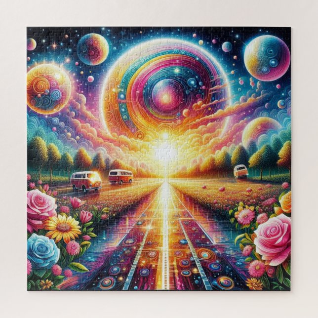 Puzzle Luminosité rayonnante Grand kit de peinture diaman (Vertical)