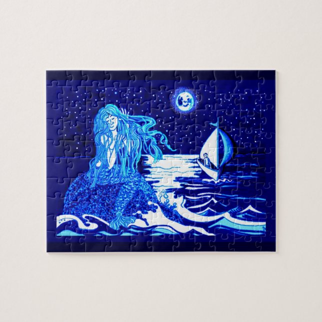 Puzzle Lune de Mermaid (Horizontal)