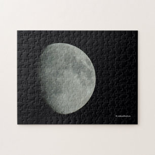 Puzzle Lune de mi-été éveillée à la nuit