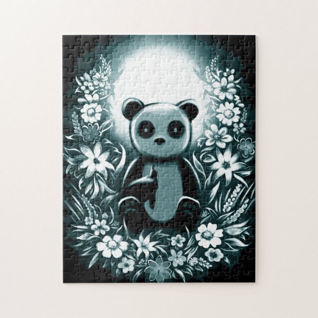 Puzzle Lune de Panda (Vertical)