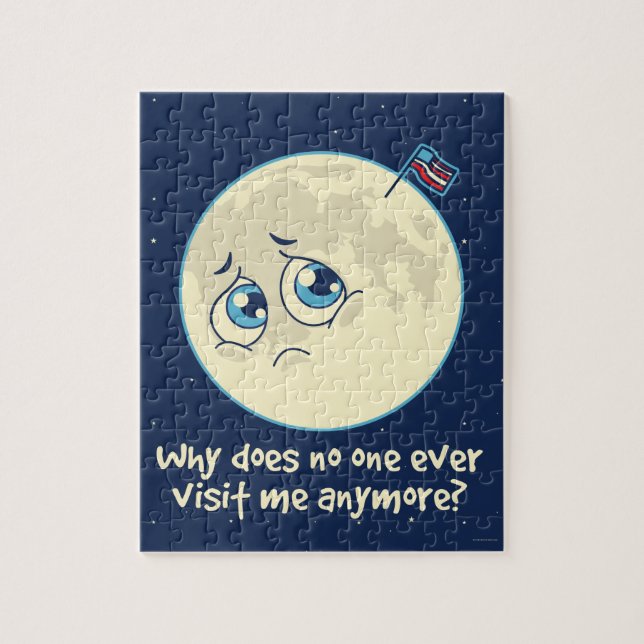 Puzzle Lune triste (Vertical)