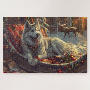 Puzzle Lutin finnois de Noël Fêtard