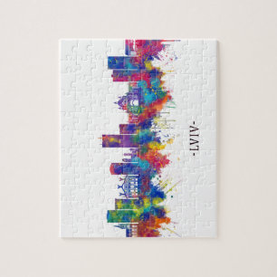 Puzzle Lviv Ukraine Skyline