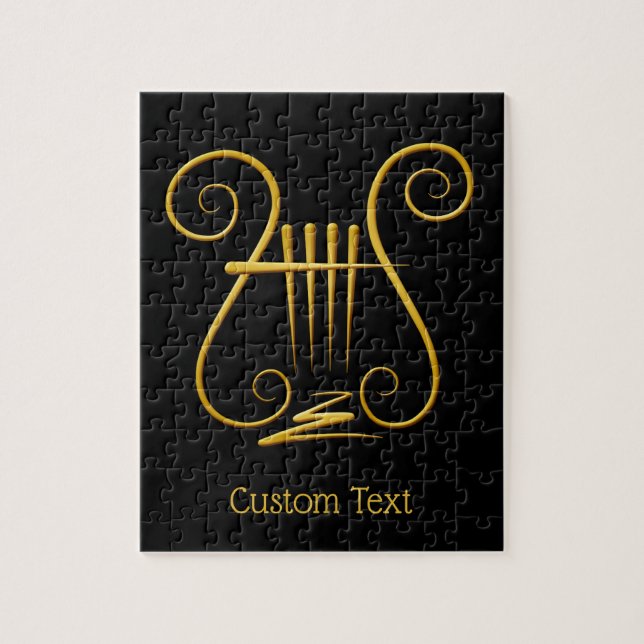 Puzzle Lyre d'Or (Vertical)