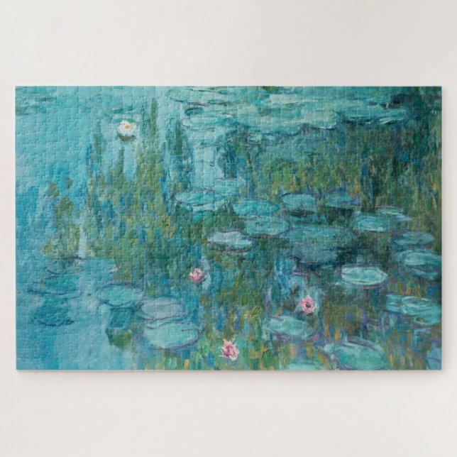 Puzzle Lys d'eau (par Claude Monet, 1915) (Horizontal)