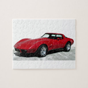 Puzzle Ma Corvette rouge de 1979
