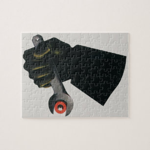 Puzzle Machiniste d'usine de fabrication d'entreprise vin