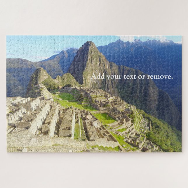 Puzzle Machu Pichu, Pérou, (Horizontal)