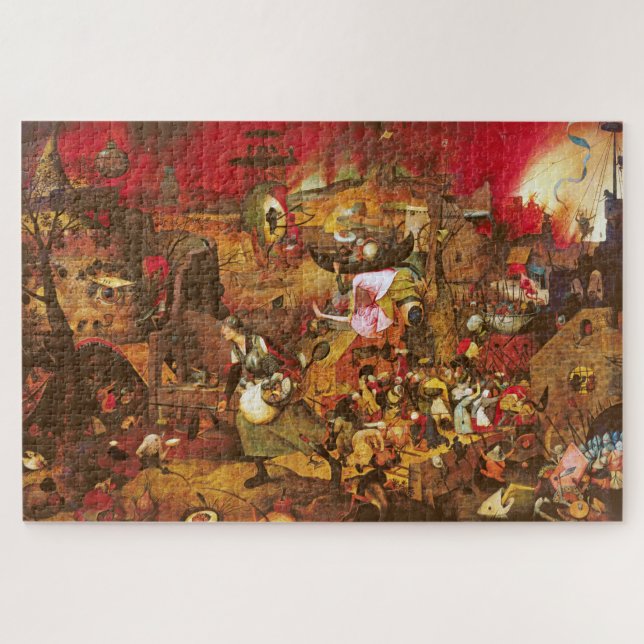 Puzzle Mad Meg (Dull Gret), Pieter Bruegel (Horizontal)