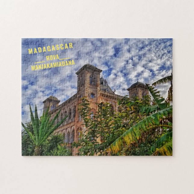 Puzzle Madagascar - Château dans la Jungle (Horizontal)