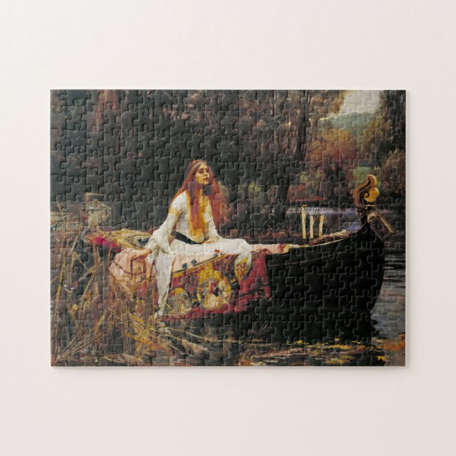 Puzzle Madame de Shalott, C. 1888 par le château d'eau de (Horizontal)