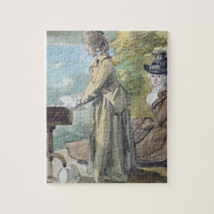Puzzle Madame Francis Scott et Madame Elliot, c.1770 (la
