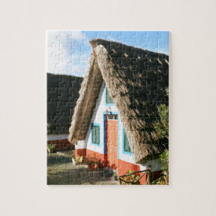 Puzzle Madeira Island photo with Santana's Typical Houses