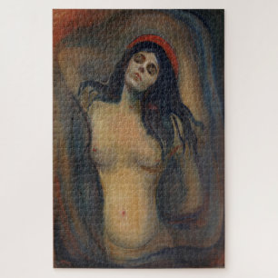 Puzzle Madone 1894-1895 – Edvard Munch Art Expressionnist