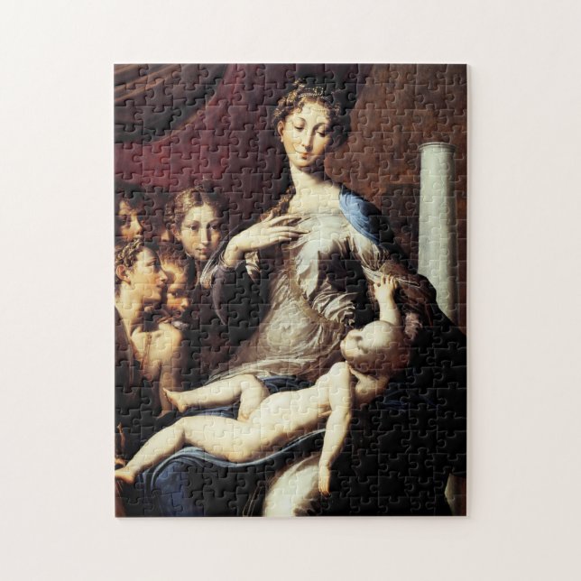 Puzzle Madonna au long cou de Parmigiano (Vertical)