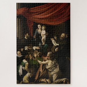 Puzzle Madonna du Rosaire (1605-1607) - Caravaggio