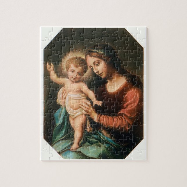 Puzzle Madonna et son enfant (Vertical)