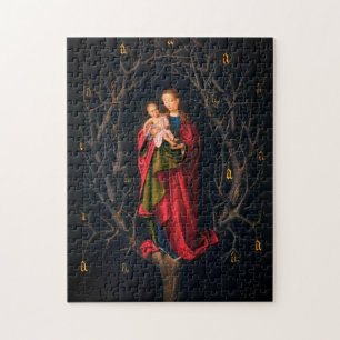 Puzzle Madonna of the Dry Tree (Petrus Christus, 1462-5)