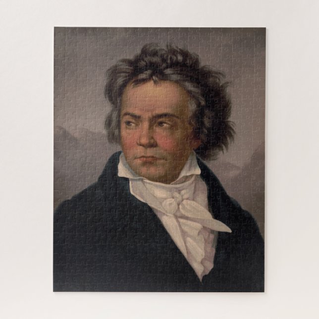 Puzzle Maestro Ludwig Beethoven Compositeur de musique sy (Vertical)