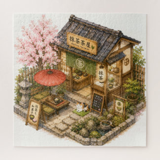 Puzzle Magasin de thé Matca Aquarelle