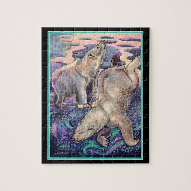 Puzzle Magie de l'ours polaire (Vertical)