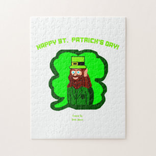 Puzzle magique de Leprechaun 28 cm X 35,5 cm