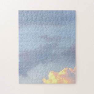 Puzzle Magnifique nuage de ciel bleu