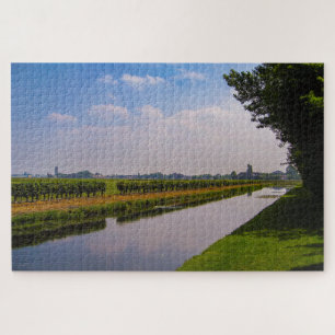 Puzzle Magnifique paysage de Pays-Bas
