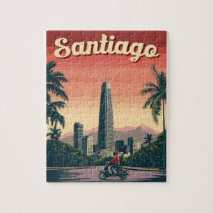 Puzzle Magnifique Santiago, Chili